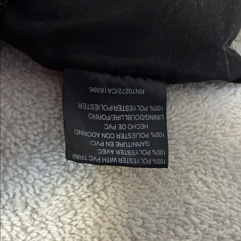Liz Claiborne Black Suede Wristlet with Brown Croc Accent - Picture 13 of 14